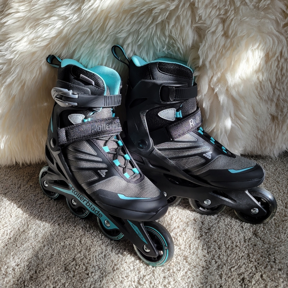 Womens size 8 zetrablade inline skates.